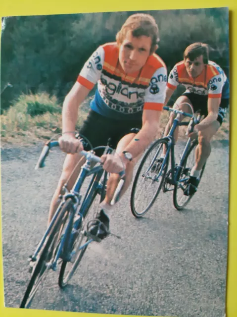 CYCLISME carte cycliste ROBERT MINTKEWICZ équipe GITANEcampagnolo 1976