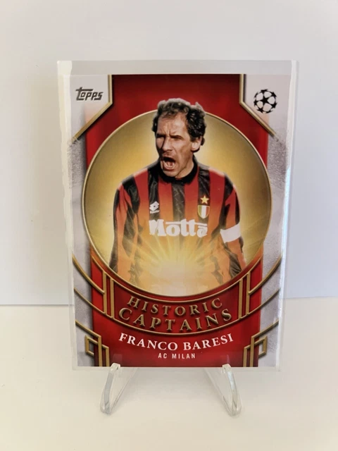 CARTE PANINI ALL STAR FRANCO BARESI Rare '96 avec AC MILAN