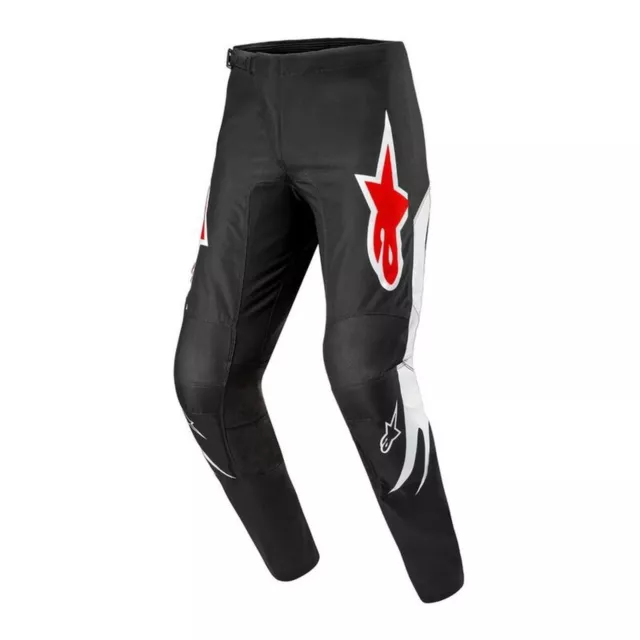 Pantalon Alpinestars Fluid Lucent Pantalons Noir Blanc