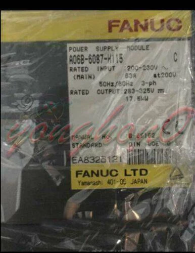 Fanuc A06B-6087-H115 Power Supply Module Series