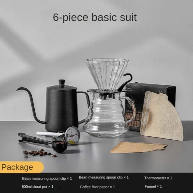 1.8L Titanium Electric Kettle Coffee Tea Maker Black Pu 'er Glass