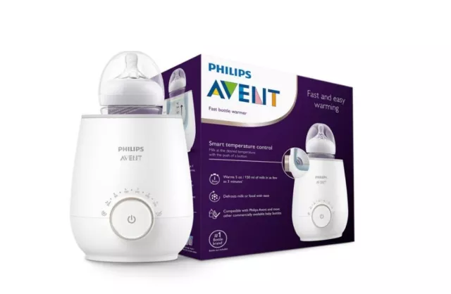 Philips Avent Flaschenwärmer für schnelles und gleichmäßiges Erwärmen von Milch