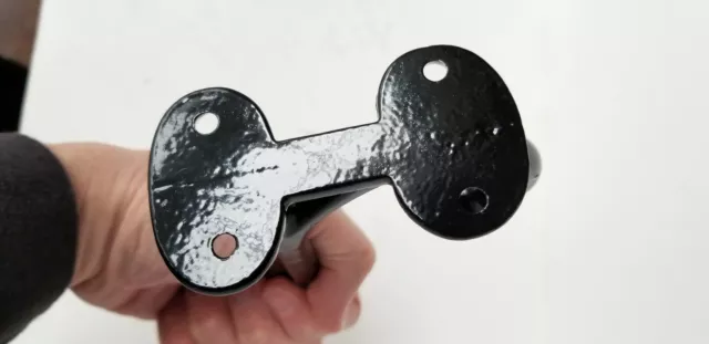 Vintage old rustic iron 6 1/2” Coat tack harness hook horse barn Farm Cabin 5