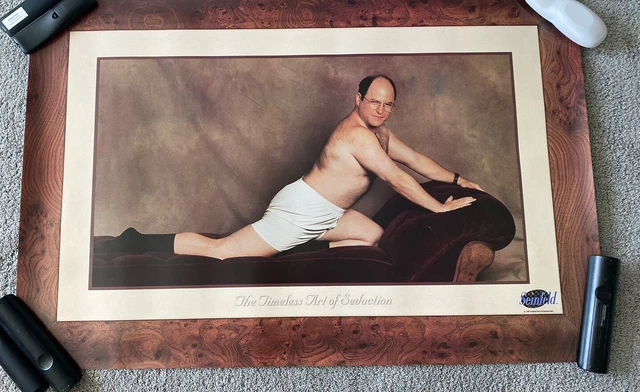 Seinfeld George Costanza 'The Timeless Art of Seduction Poster Print - B2G1F Seinfeld George Costanza 'The Timeless Art of Seduction Poster Print - B2G1F