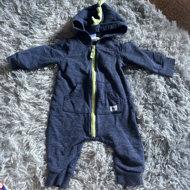 carters baby boy Dinosaur winter Bodysuit