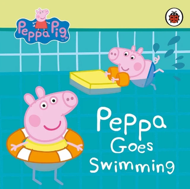 PEPPA PIG PEPPA Goes Swimming By Peppa Pig English Board Book Book peppa-pig-peppa-goes-swimming-by-peppa-pig-english-board-book-book