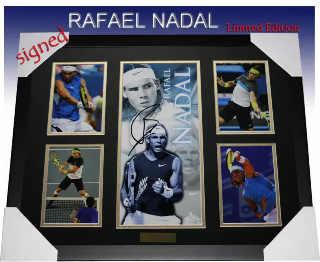 Rafael Nadal Tennis Memorabilia Signed Ltd Edition 499