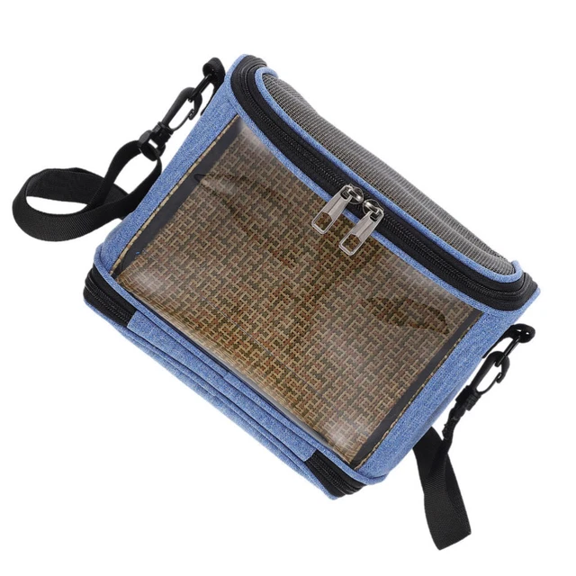 Bolsa de viaje para mascotas hámster bolsa de transporte jaula para hámster portaviajes viajes