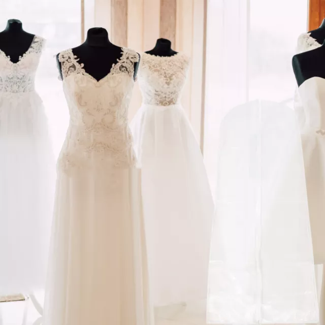 Clothes Storage Bag Dustproof Garment Wedding Dress Cover Dust-proof