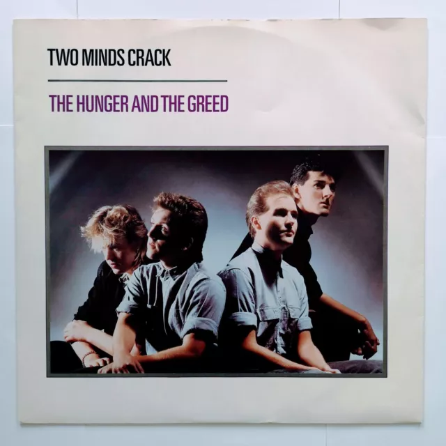 Two Minds Crack – The Hunger And The Greed 12" Vinyl (UK 1984) NM/EX