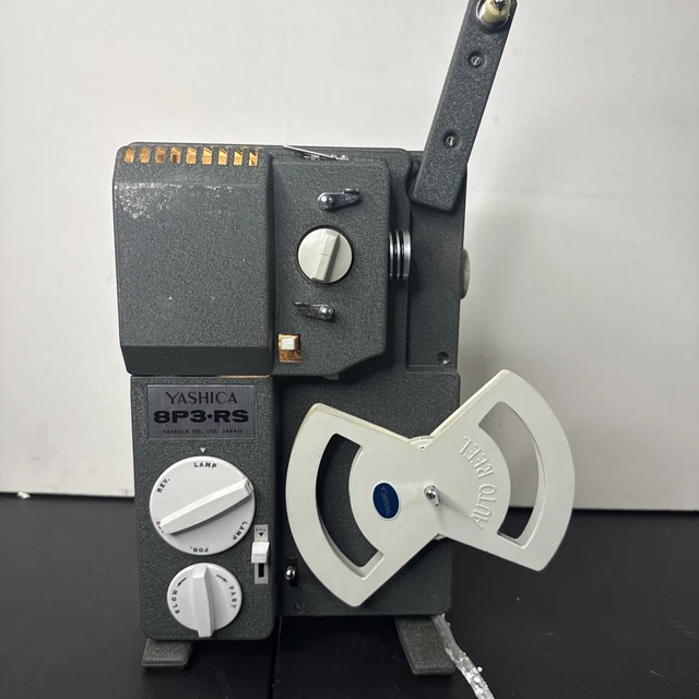 Proyector De Película Yashica 8p3-rs Automático Super 8 Azul Acero