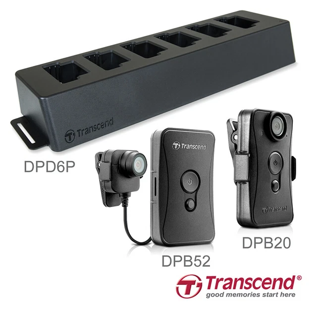 TS-DPD6P Transcend USB Docking Station for DrivePro Body Camera 20 / 52 NEW