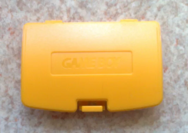 Cache Pile Jaune Dandelion - NEUF - Game Boy Color - Gameboy GBC - Battery Cover