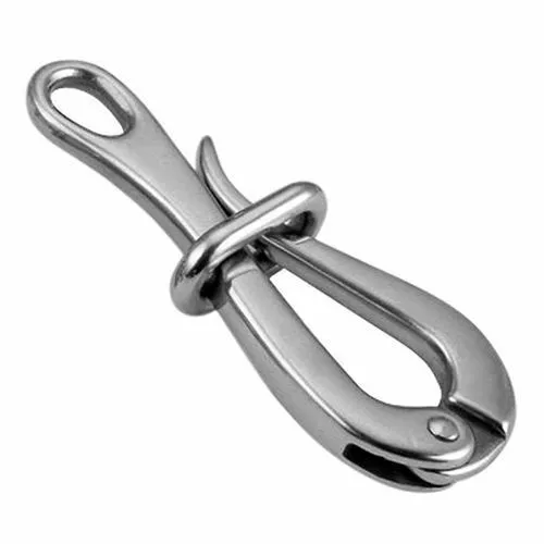 100mm Pelican Hook & Eye with Quick Release Link Stainless Steel 316 Marine Boat
