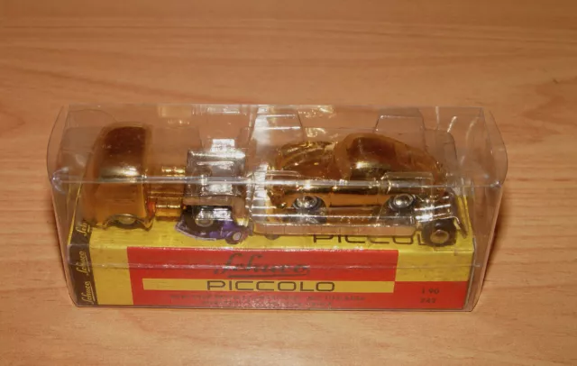 Schuco Piccolo 742 Händlermodell Weihnachten 1997 vergoldet - 1:90