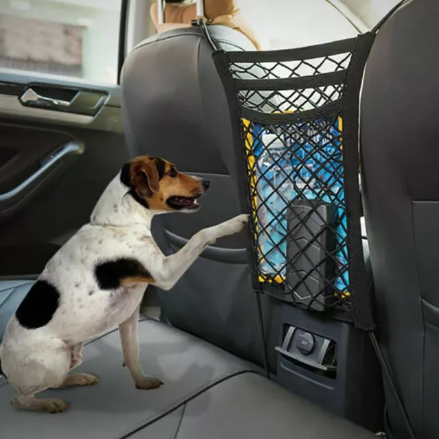 La barrera de red de coche para mascotas garantiza un viaje seguro y cómodo para su H