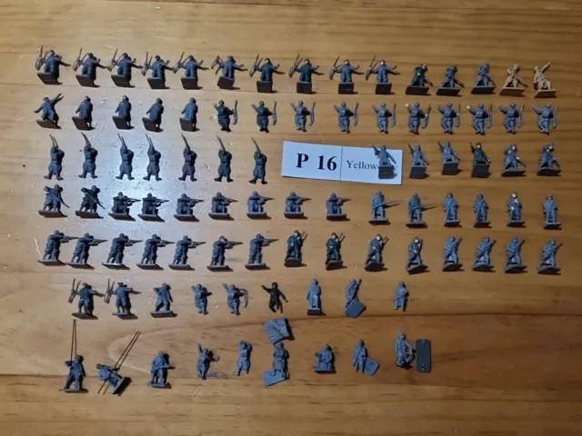 P16. Airfix. First World War French Infantry. 1/72 Scale. Large Lot