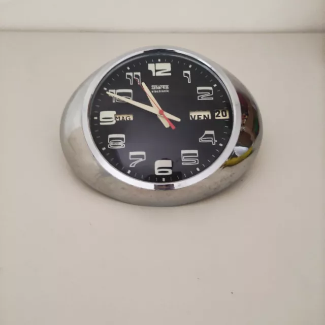 Orologio Starke Electronic Vintage Calendario Perpetuo da Parete non Funzionante