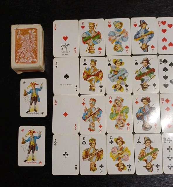 Carte Da Solitario Piatnik Roses Patience – Mazzo Lusso In Lingua Tedesca – Dimensioni Ridotte - 4