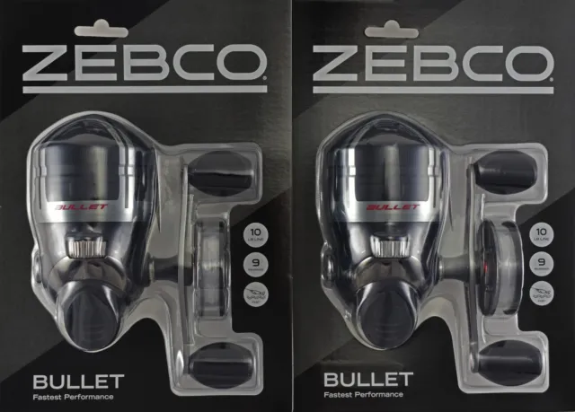 VINTAGE 1990 ZEBCO Bullet .38 Fishing Reel New In Package NIP KE134-01B  $13.50 - PicClick