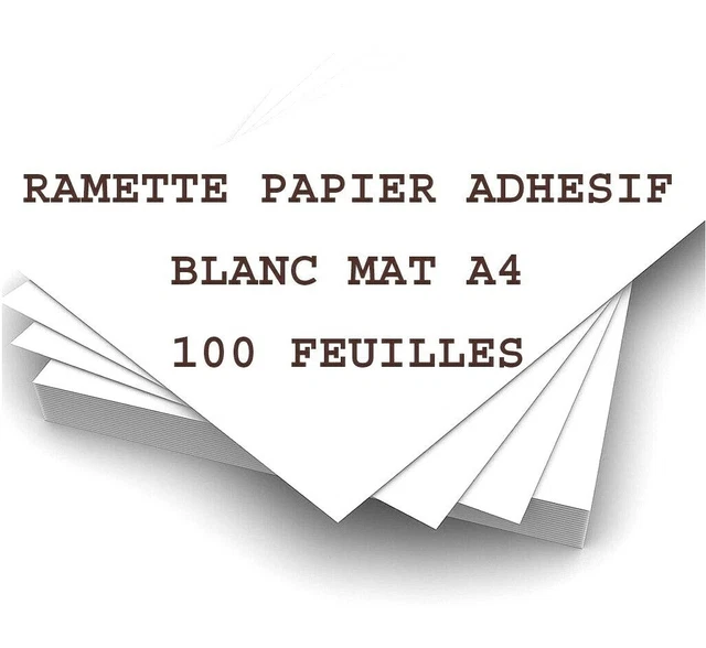 Papier photo mat spécial laser A4 200gr