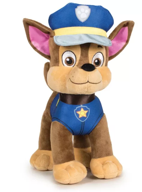 Paw Patrol Hund Plüsch Kuscheltier ca. 27cm - Chase (blau)