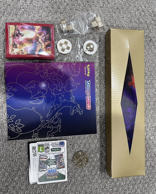 Pokémon UPC Accessories Charizard Sleeves, Dice, coins, P-Matt Free Code Cards.