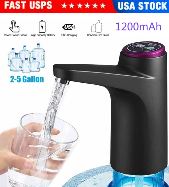 Water Bottle Switch Pump Electric Automatic Universal Jug Dispenser 5 Gallon USB Water Bottle Switch Pump Electric Automatic Universal Jug Dispenser 5 Gallon USB