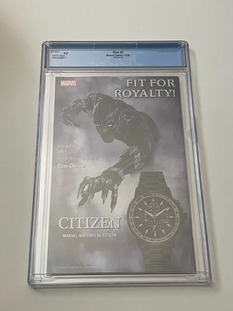 2020 Marvel THOR 2 First Appearance of STRANGE ACADEMY preview 5th Print CGC 9.6 2