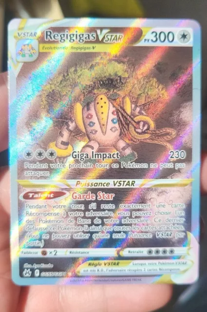 Regigigas VSTAR (Regigigas V ASTRO) GG55/GG70 Full Art Alternativa