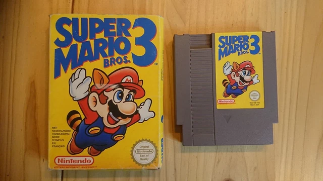 SUPER MARIO BROS 3 - Nintendo Nes - FAH sans notice EUR 39,00 - PicClick FR