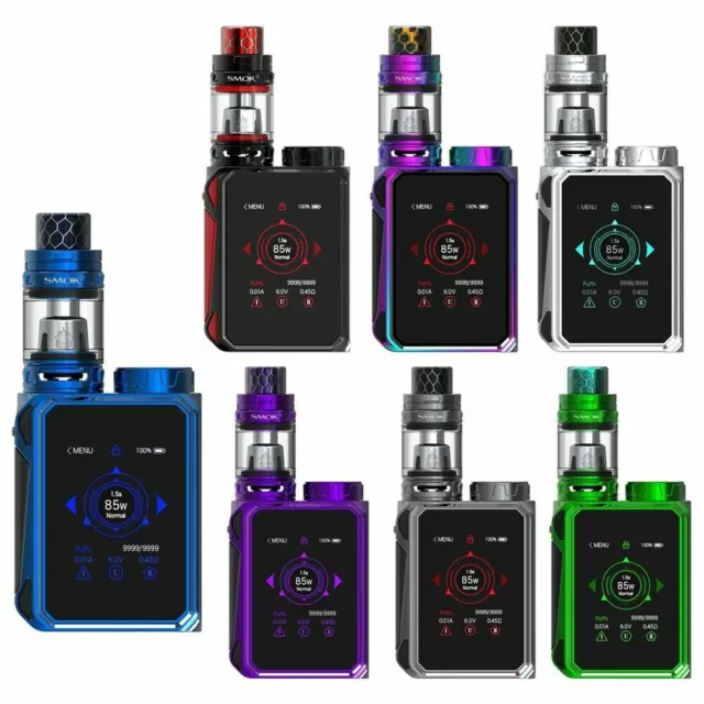 Genuine Smok G Priv Baby Ecig Vape Mod 85W Kit TFV12 Baby Prince Tank 2ml