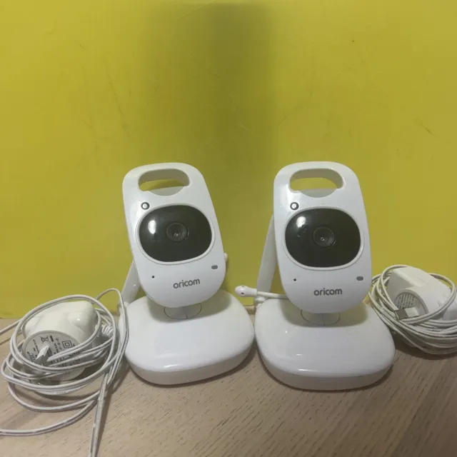 2 X Oricom Secure CU710 Additional Camera For Baby Monitor SC710 (Camera Only)