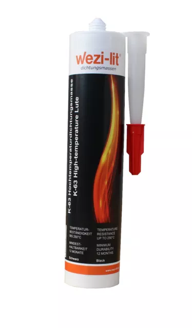 Sonderpreis K-63 Dichtungsmasse 310ml Latex-Basis hitzebeständig bis 250°