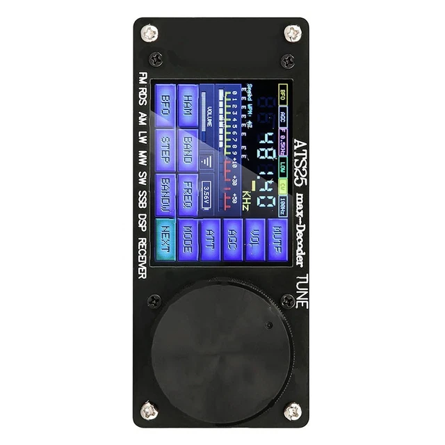 COMPACT ATS25MAXDECODER SI4732A10 Full Band Receiver for FM and ...
