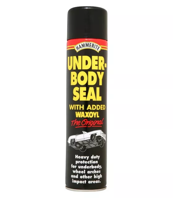 Hammerite Under Body Seal With Added Waxoyl Rust Protection 600ml Aerosol