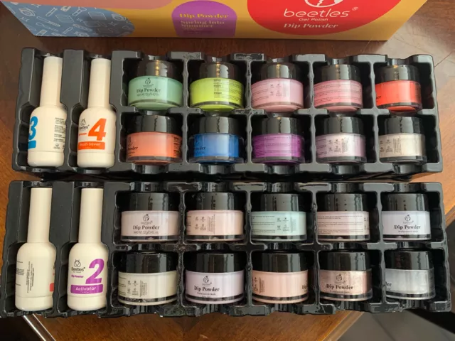 Beetles Gel Polish Dip Powder Spring Into Summer Kit DP117 20 Colors - READ!