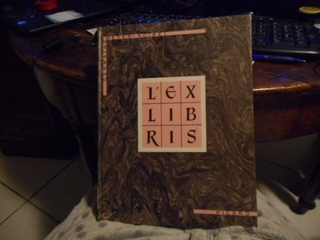 livre ancien L'ex libris. Germaine Meyer-Noirel. Picard.1989..imprimerie Gravure