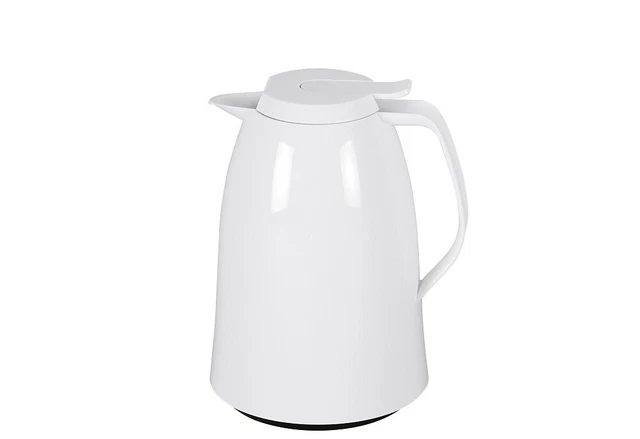 EMSA HAUSRAT Isolierkanne Mambo Quick Tip 1l hochglanzweiss