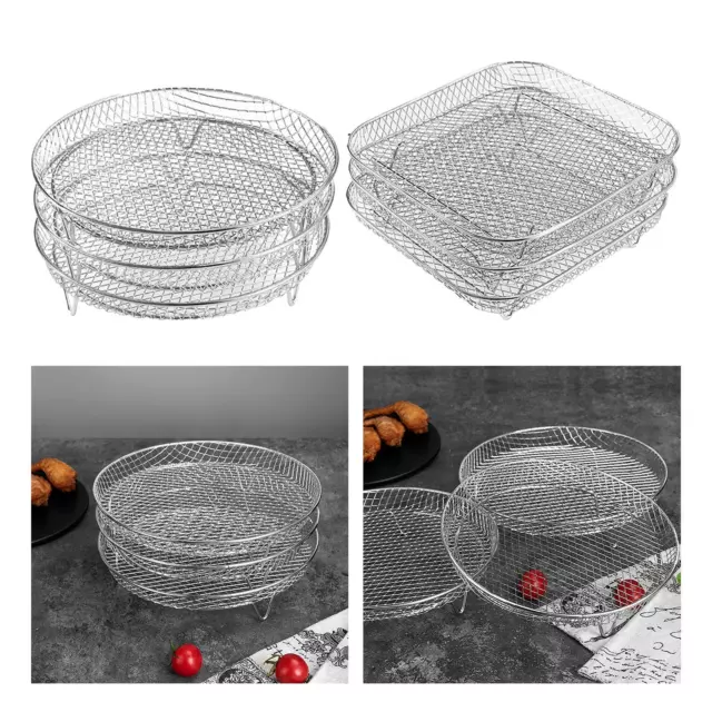 3x Support de friteuse à Air, panier frit, déshydrateur d'aliments, Support de