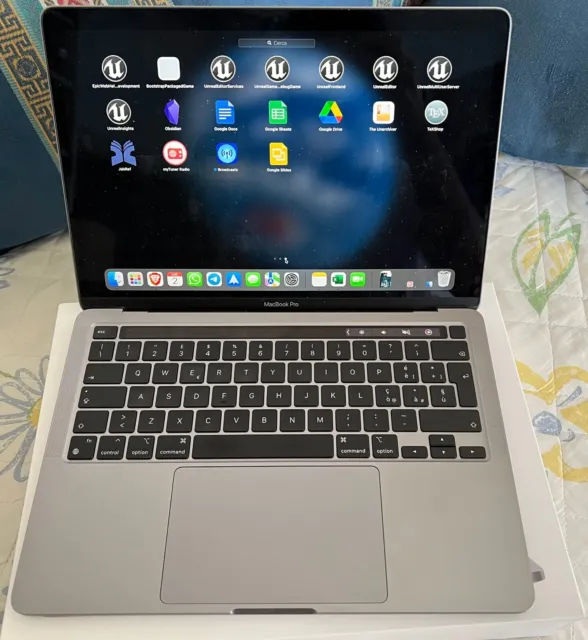 Apple MacBook Pro13" M1 512gb grigio siderale pc portatile 2021