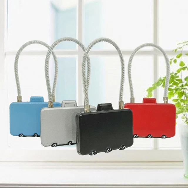Zinc Alloy Combination Lock Hardware Lock New Padlock  Suitcase Bag