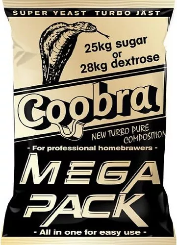 Coobra Mega Pack 100L Brennhefe Vodka Alkohol Gärhefe Hefe Schnaps Destillation