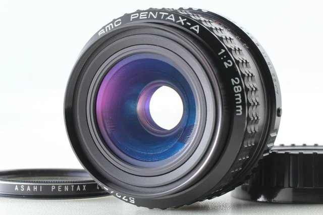 MINT] SMC PENTAX-A 28mm f/2 MF Manual Focus Wide Angle Lens K Mount
