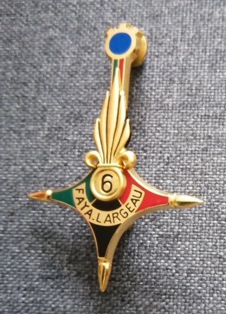 Insigne Légion Étrangère - 6ème Régiment 1ère Compagnie - BALME