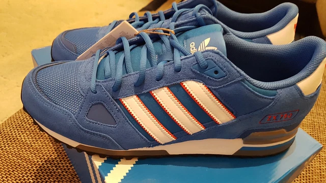Adidas ZX 750 Originals -ID7598- hellblau-weiss Gr. 47 1/3  NEU OVP TOPRARITÄT