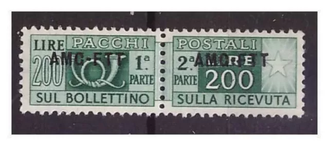Trieste A - 1949/53 Packs Post Lire 200 New MNH