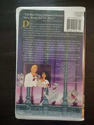 PREVIOUSLY VIEWED DISNEY VHS MOVIE ~ "THE HUNCHBACK OF NOTRE DAME