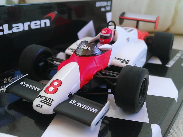 #8 Mclaren Ford MP4/1C Niki Lauda USA 1983 1/43 Modèle Moulé F1 Car Minichamps