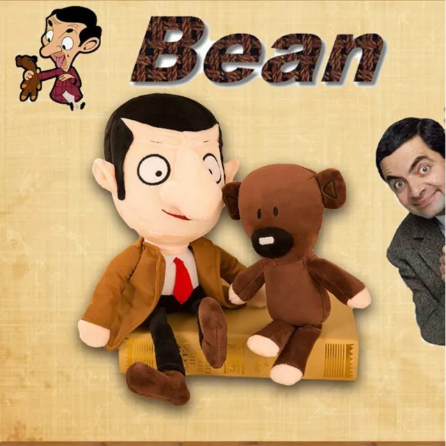 30CM Movie Mr Bean /Teddy Bear Soft Doll Stuffed Animal Plush Toy Kids Gift Hot